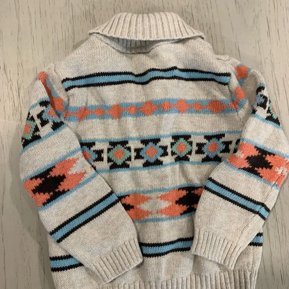The Children's Place Boys Blue Jeans and Old Navy/ Carter’s Sweater